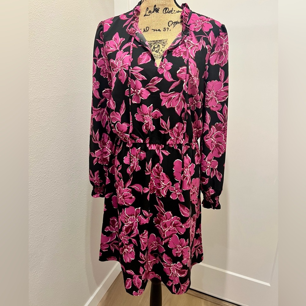 Floral dress by Ann Taylor